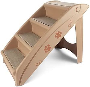 Decoratieve objecten Beeldjes Trap Vouwen Hond Kat Dieren Opstapje Ladder Opvouwbaar Muovi Draagbaar voor Hoog bed Binnen Buiten Decor Levering Gemakkelijk op te slaan in 230830