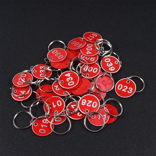 Objetos decorativos Figuritas Etiquetas Número Clave Id Anillos Números Etiqueta de identificación de equipaje Bolsa de dormitorio Numerada 50 1 Disco de cadena 230804