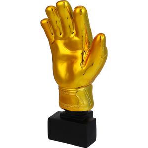 Objets décoratifs Figurines Trophy Award Tops Trophes Trophes Soccer Gold Gardeur Gagnant Kids Golden Glove Sports Match Football Game Trophys Plastic Cups 230814