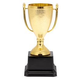 Decoratieve objecten Figurines Trophy TrofeeS Kids Award Golden Gold Cup CupsAwardSparty Prize Sport Reward Events Favors schoolprijzen Decor Trophy Game 221202