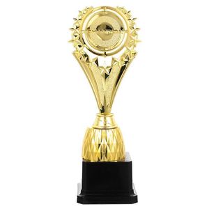 Objets décoratifs Figurines Trophée Trophées Récompense Coupe Enfants Gagnant Graduation Médailles De Sport Fête Et Football En Plastique Pour Les Coupes Oscar Or 221202