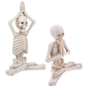 Objets décoratifs Figurines Yoga décor ornements Statue résine Figurine méditation 230829