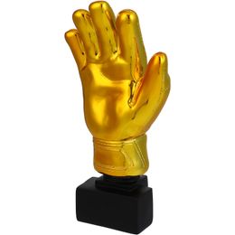 Objetos decorativos Trofeo Premio Trophies Soccer Golding Ganner Kids Glove Golden Glove Sports Football Game Trophys Plastic Vopas 230815