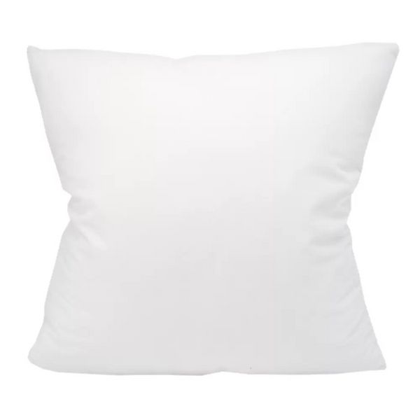 Almohada decorativa Fundas de cojines de almohada de terciopelo 100% poliéster blanco utilizadas para impresión por transferencia térmica de calor Fundas de almohada en blanco al por mayor