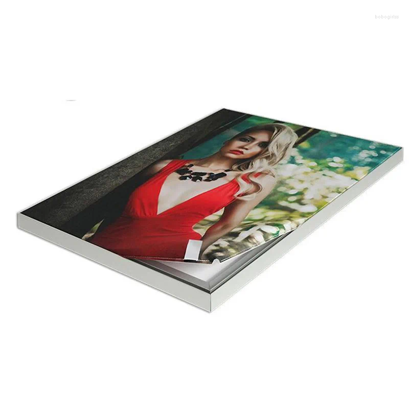 Dekorativa plattor 16mm Tyg Aluminium Frame PO visar annonseringsprofil