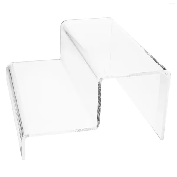 Présentoir de stand en acrylique, assiettes décoratives pour figurines artisanales, support Transparent, étagère transparente