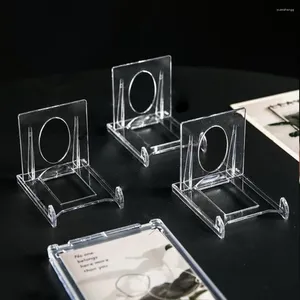 Decoratieve platen Acryl display Stand transparant verstelbare plaat set voor Home Office Festival