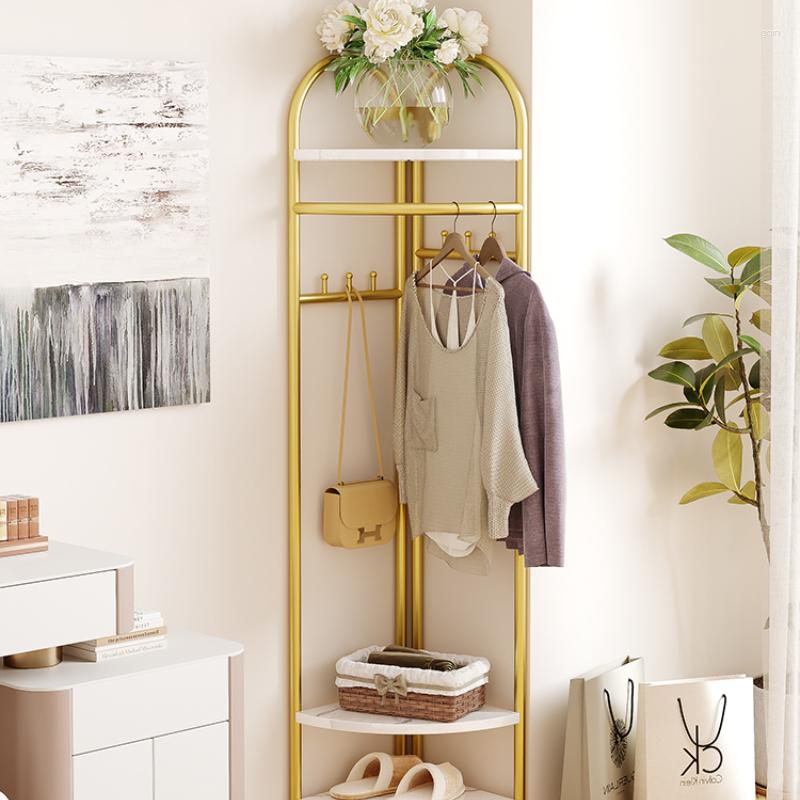 Decorative Corner Coat Rack for Bedroom and Household Clothes storage room