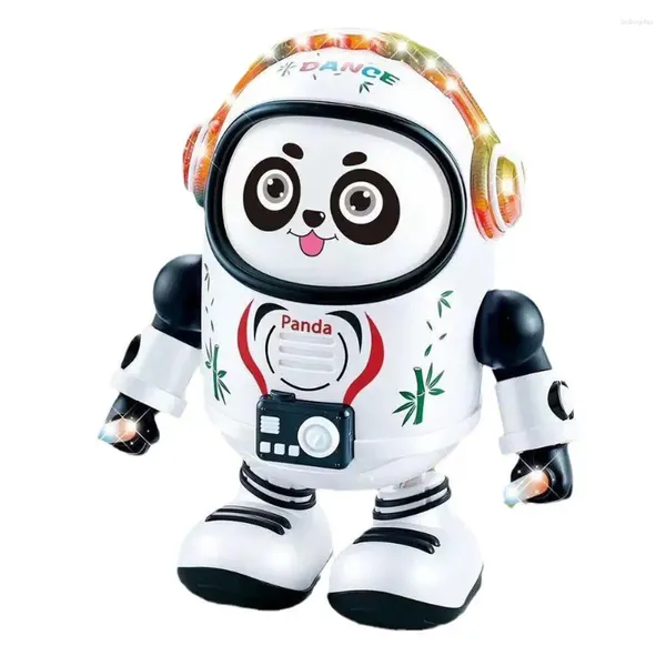 Platos decorativos baile eléctrico espacio pato Panda juguete bebé juguetes musicales aprendizaje educativo niños regalo