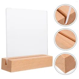 Decoratieve platen nagel display plank nepnagels acryl tips planken kleine valse standaard tekenhouder hout met basis voor