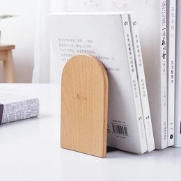 Decoratieve borden Noordse huizendecoratie hout en metaal smeedijzeren boekensteun houten boekenplank bureau organizer boekopslaghouder voor