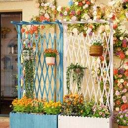 Plaques décoratives du jardin extérieur mur fleurison treillis en bois massif subareas écrans planteur clôture
