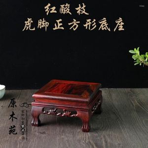 Decoratieve platen Redwood Bonsai Rust Poetestal Vase Artical Standue Luxe collectie Basis Classical Design