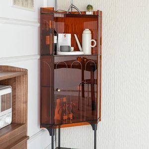 Decoratieve platen kamer hoek driehoek kast plank Nordic Living moderne minimalistische locker wijn
