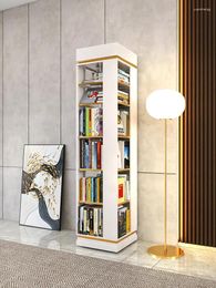 Decoratieve platen Draaibare boekenplank 360 graden boekenkast Plankvloer Kinderboekenopbergrek