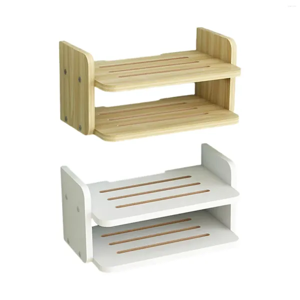 Plaques décoratives Router Shelf Mur Mound Bedroom TV Accessoires Organisateur Organisateur de cuisine pour les supports de salle de bain Média Home Boîte câblée Consoles