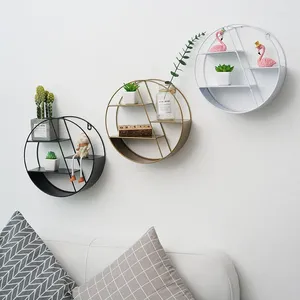 Decoratieve platen muur gemonteerde zeshoekige plank handwerk display zonsondergenerde opberghouder creatieve eenvoudige woonkamer huisdecoratie
