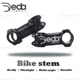 Deda Zero 2 Gloss WhiteMatte Black AlloyCarbon RoadMTB Bike Stem Manillar de bicicleta de 617 grados Parte 240325