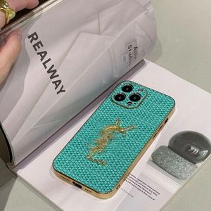 Coque de téléphone pormax dédiée à l'iPhone 14 13puls 12 11, demi-paquet de coque rigide tressée