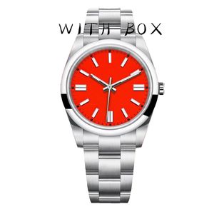 Heren automatisch mechanisch horloge 41/36 / 31 mm roestvrij staal superlichtgevende horloges dames waterdicht saffierhorloge montre de luxe