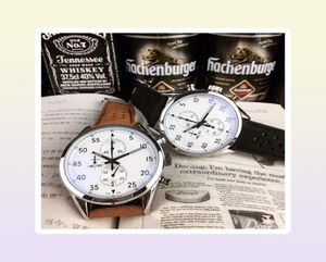 Deenu1men039 Watch non mécanique Watch TG 41 mm chronographe boîtier en acier inoxydable imperméable Luminal Nouveau Sapphire1924008