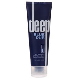 Deep Blue Rub Crème topique Mélange apaisant Huiles essentielles 120 ml Soin de la peau Base d'émollients hydratants Lotion Maquillage