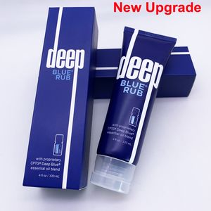 Deep Blue Rub Actuele crème met etherische olie 120 ml Lotion Gemengde huidverzorging in een basis van hydraterende rustgevende