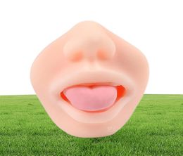 Garganta profunda masturbador masculino sexo oral boquete masturbação copo com dentes língua realista bolso buceta brinquedos sexuais para men4147410