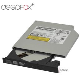 Deepfox 12.7 mm DVD ROM Drive óptico CD/DVD-ROM CD-RW Reproductor de lector portátil delgado para la computadora portátil con panel 231221