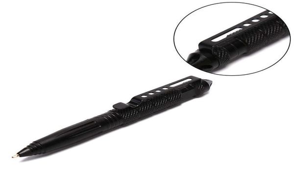 Défense Tactical Pen Tactical Selffense Pen Sol Tool polyvalent en aluminium polyvalent avec interrupteur de boulon Breaker 5408004