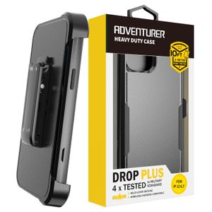 Defender 3 in 1 Heavy Duty Phone Cases Commuter Robot Couverture rigide et robuste avec clip de ceinture Emballage de vente au détail pour iPhone 14 13 12 11 Pro Max XR XS X 8 Plus