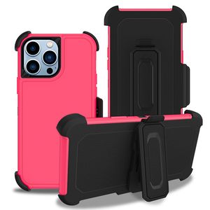 Defender Cases Robot Armor Cover pour iPhone13 Pro Max 12 11 X 7 8 Samsung GalaxyS22 S21 Plus Ultra hybride antichoc étanche luxe 3-en-1 anti-rayures