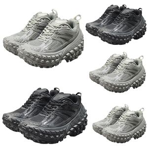 Defender Mens Casual Shoes Rubber Platform Plate Tire Sneakers Femmes Comfort