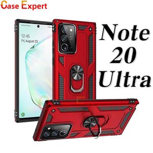 Defender Metal Holder Kickstand Cases TPU PC Housse antichoc pour iPhone 13 12 Pro MAX Plus Samsung Note 20 Ultra A20 A50 Stylo 5