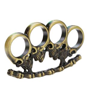 Defense Tools Single Self Finger Tiger Personal Supplies Girl's EDC Wolf Device Ring Broken Window Fist Buckle 3CN5