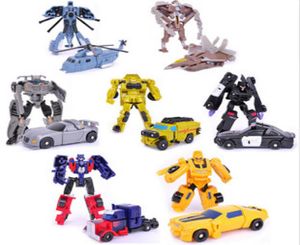 Vervormd speelgoed King Kong 5 Mini Transformer Pocket Robot Selling Children039s Animatiemodel5566978