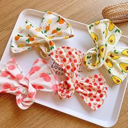 Deft Bun Zomer Polyester Bowknot Elastische Haarbanden voor Vrouwen Hoofdband Haarbanden Paardenstaart Houder Haaraccessoires