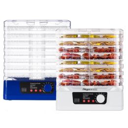 Dehydrators 8 Trays Food Dehydrator Groente Snack Fruitdroger Multifunctionele droogmachine