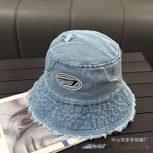 Chapeau Deisel Chapeau Seau Garni De Fourrure En Denim Pour Les Filles Casquette Disel Au Printemps Et En Été Version Coréenne Masque Polyvalent Petit Chapeau Seau Chapeau De Bassin De Protection Solaire Polyvalent