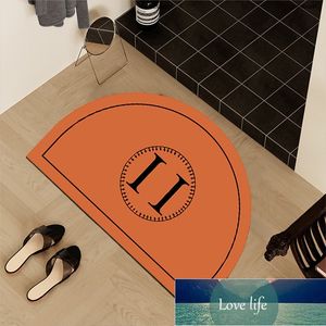 Deisgner-alfombra de barro de diatomeas para baño, alfombrillas para puerta de entrada, puerta de baño, alfombrillas antideslizantes absorbentes, alfombra de baño Pu