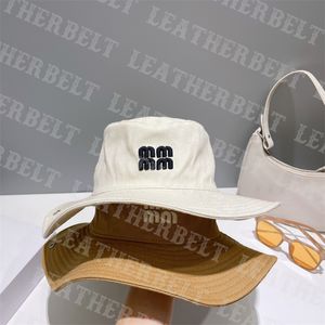 Deisgner chapeaux à large bord pour femmes hommes mode extérieur seau chapeaux broderie lettre pêcheur chapeaux plage casquette de soleil