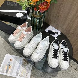 Deisgner femmes chaussures sneaker Cookie chaussures chanelshoes casual baskets blanches hommes femmes plate-forme basse chaussures classiques noir blanc formateurs 34-40