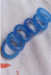 del ivery de l'anneau d'agate bleu de la qualité naturelle Sea013022353