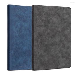 Deli 3340 PU Face Notebook Style peau de mouton A5 205x143mm 120 feuilles Pen Slip Design Bleu Noir Personnaliser LOGO Disponible