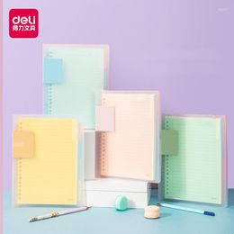 Cahier Deli Simple feuilles mobiles A5 détachable horaire des étudiants planification compte à main fournitures scolaires