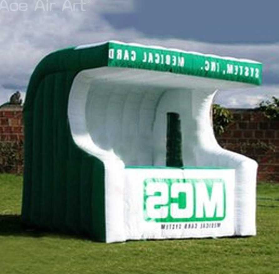 Delicate Color Inflatable Concession Stand Shell Scheme Trade Show Booth Foods Shop Sale Booth and Refreshment Stall Tent For Party Made by China