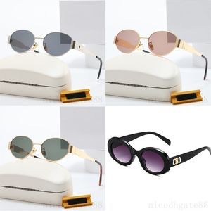 Delicadas gafas de sol de diseñador, nuevas gafas con montura ovalada, gafas de sol blancas con encanto elegante y moderno para hombres, regalos de individualidad, adornos para mather ga097 g4