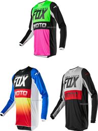 DELICATE F 180 Fyce MX Offroad Motocross Jersey Dirt Bike Cyclisme Vélo MX VTT ATV DH T-shirts OffRoad Hommes Moto Racing3681617