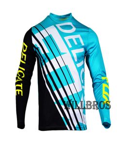 Delicate Fox Demo MX Jersey MTB Crosscountry Mountain Bike Dirtbike van Long Sleeve Mtb Mountain Bike Off Road Racing1886656