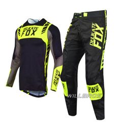 Délicat Fox Mach Jersey pantalon Combo vélo de montagne tout-terrain hommes saleté vélo moto costume Motocross course équipement Set5754999